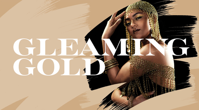 A photo of a mountain side with lush grass and the words Lush Green.